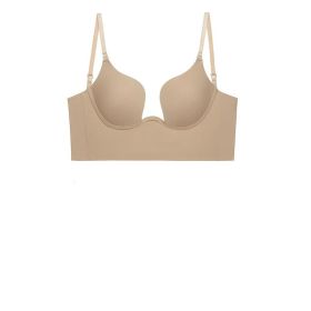 Back Beauty Non-trace Bra Suit (Option: Skin Color Single Bra-70B)