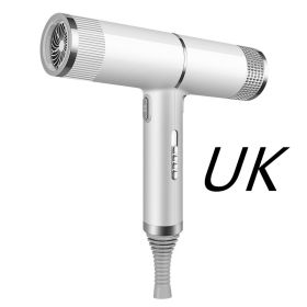 New Concept Hair Dryer Household Hair Dryer (Option: White-UK-Color box)