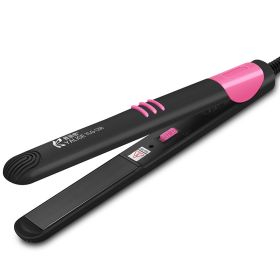 Fashion Ironing And Curling Dual Purpose Hair Straightener (Option: Pink-220V US)