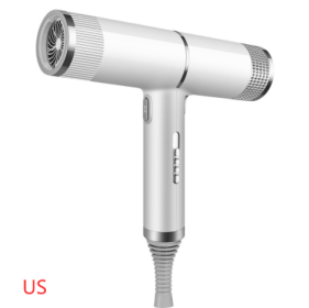 New Concept Hair Dryer Household Hair Dryer (Option: White-US-Color box)