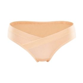 Breathable Pregnant Women During Pregnancy Low Waist Panties (Option: Shrimp-M)