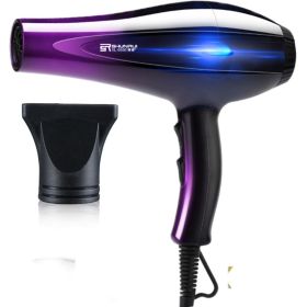 Household Heating And Cooling Air High-power Hair Dryer (Option: Get Concentrator-Hair Salon Version 250CM Line-UK)